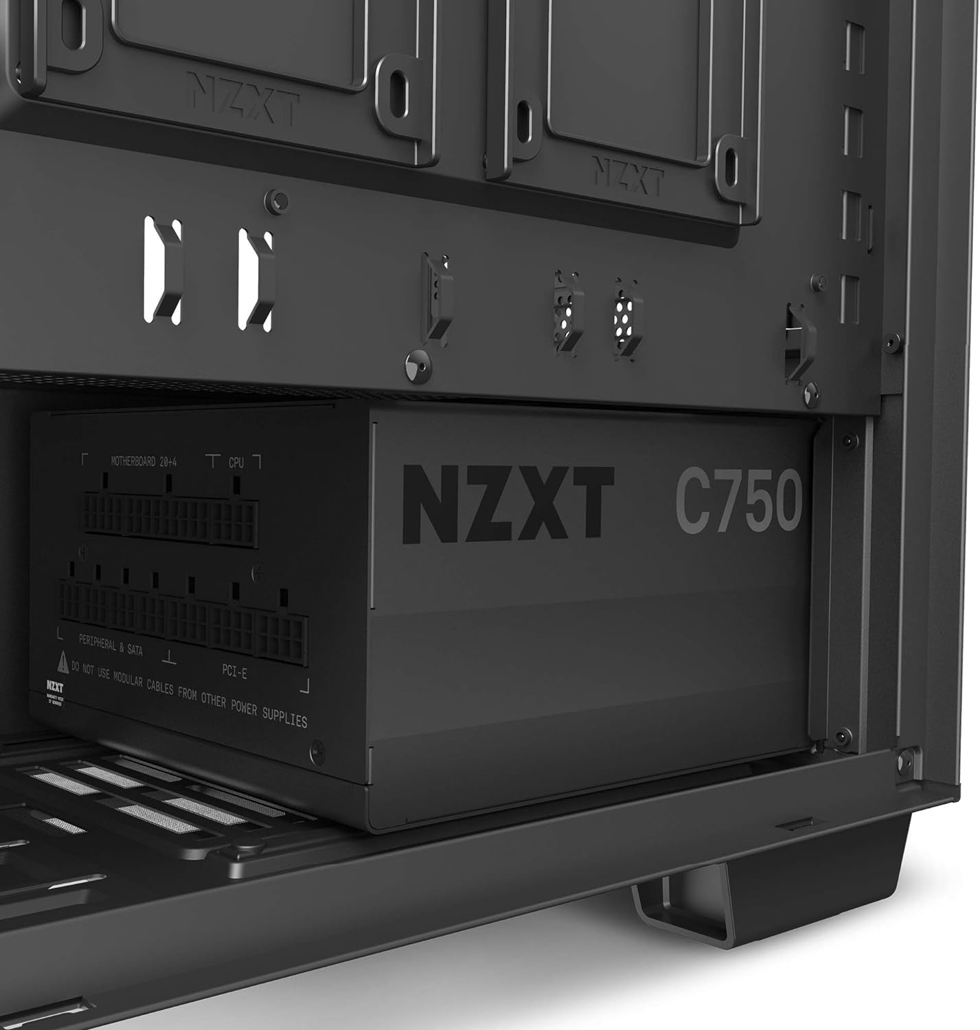 C750 - NP-C750M - 750 Watt PSU - 80+ Gold Certified - Hybrid Silent Fan Control - Fluid Dynamic Bearings - Modular Design - Sleeved Cables - ATX Gaming Power Supply - 2020