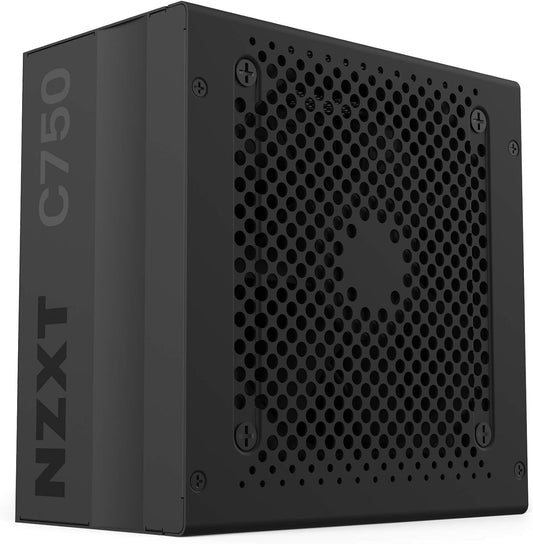 C750 - NP-C750M - 750 Watt PSU - 80+ Gold Certified - Hybrid Silent Fan Control - Fluid Dynamic Bearings - Modular Design - Sleeved Cables - ATX Gaming Power Supply - 2020